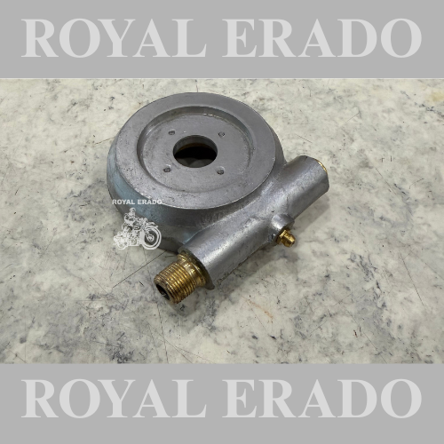 Speedo meter box aluminium metal ( speedometer drive ) for vintage G2 1962 old model bullet 350 Standard cast iron engine.