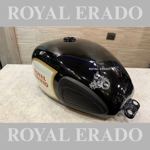 Royal Enfield Classic 350 BS-3 BS-4 tank in black colour after 2012 model uce engine.