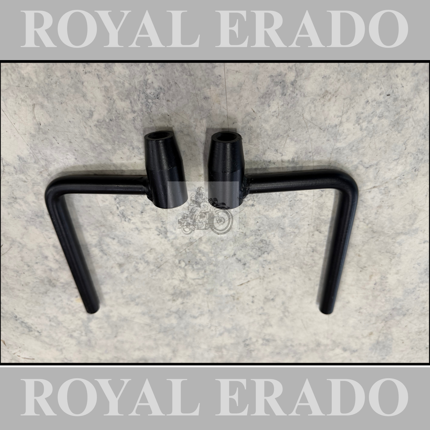 Royal Enfield old model rear footrest killi for the cast iron engine standard and Electra 4-speed bike.