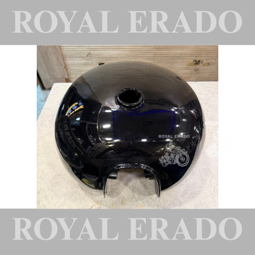 Royal Enfield Classic 350 BS-3 BS-4 tank in black colour after 2012 model uce engine.