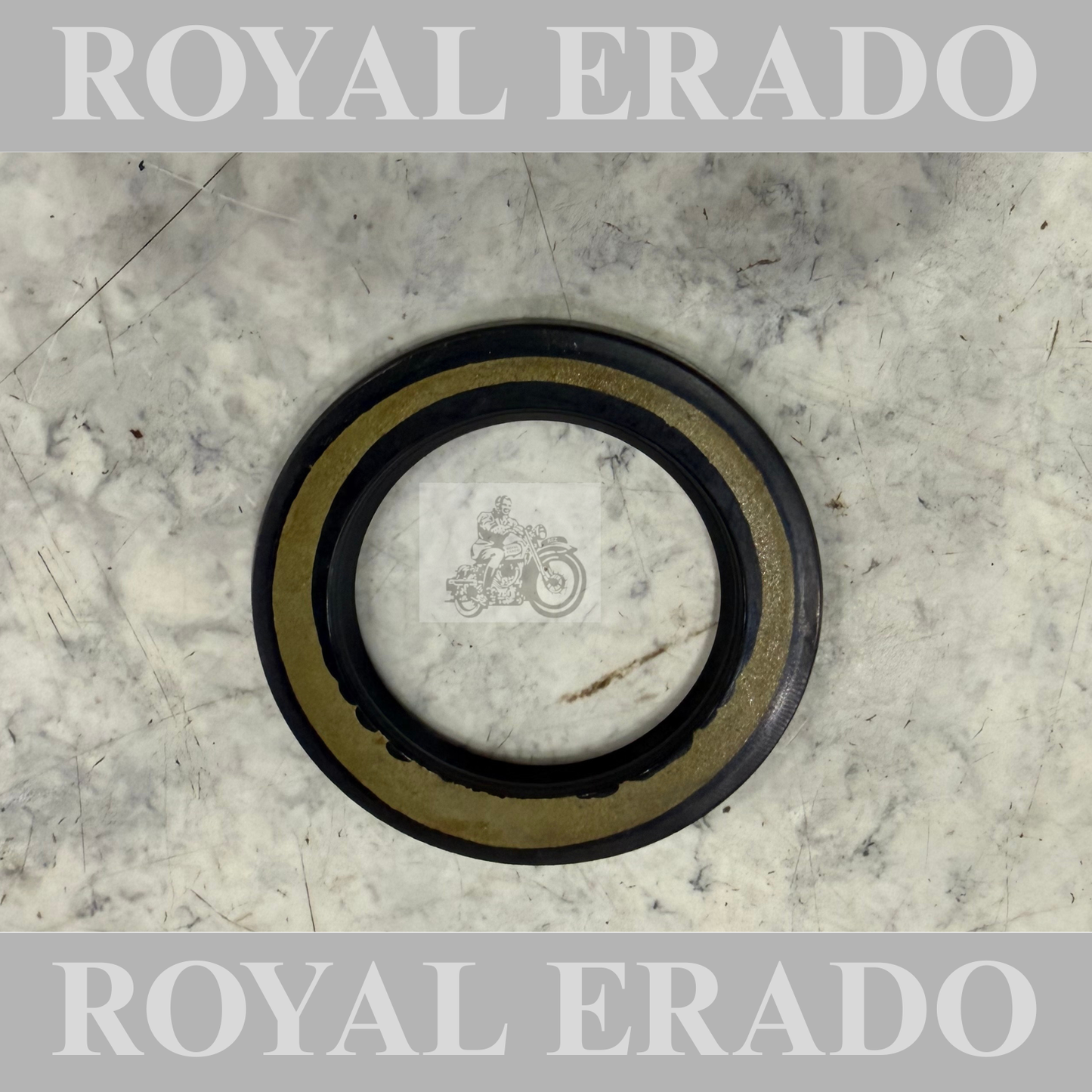 Royal Enfield old model engine oil seal for the cast iron engine standard and Electra 4-speed bike.