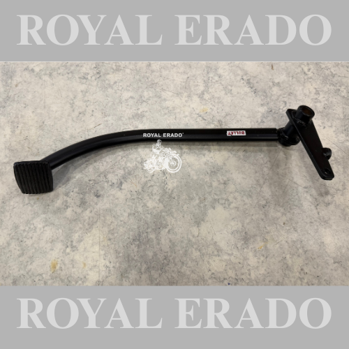 Royal Enfield old model cast iron engine brake pedal lever for 4-speed bike, Standard and Electra in black