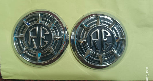 Royal enfield goan classic tank RE sticker monogram in chrome can be fitted anywhere tank tool box air filter for classic electra standard reborn battalion thunderbird meteor 350 super meteor 650  shotgun 650
