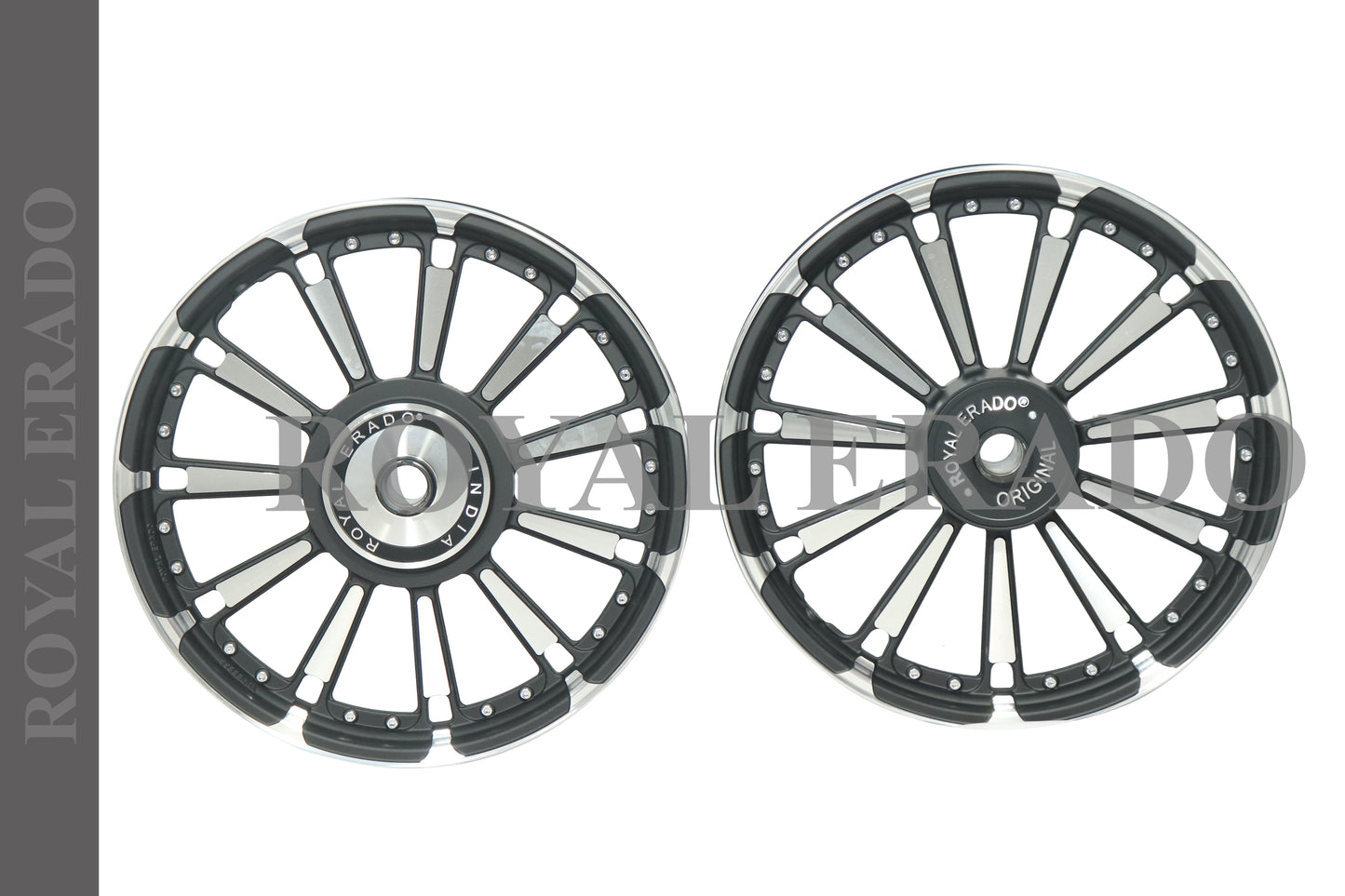 ROYAL ERADO RAJPUTANA 11 SPOKE Alloy Wheel set for classic single disc