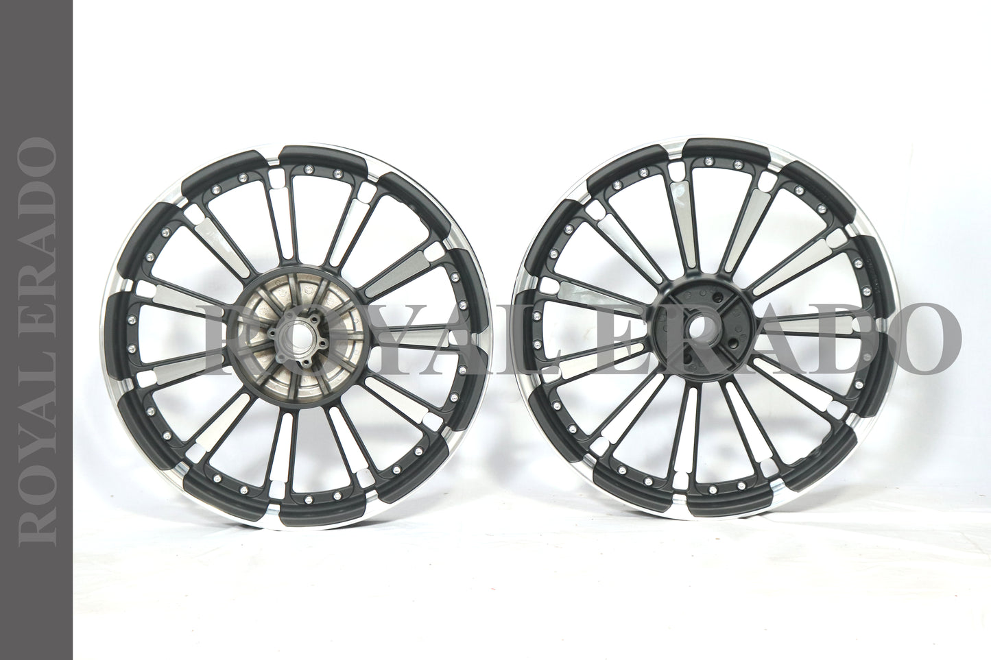 ROYAL ERADO RAJPUTANA 11 SPOKE Alloy Wheel set for classic single disc