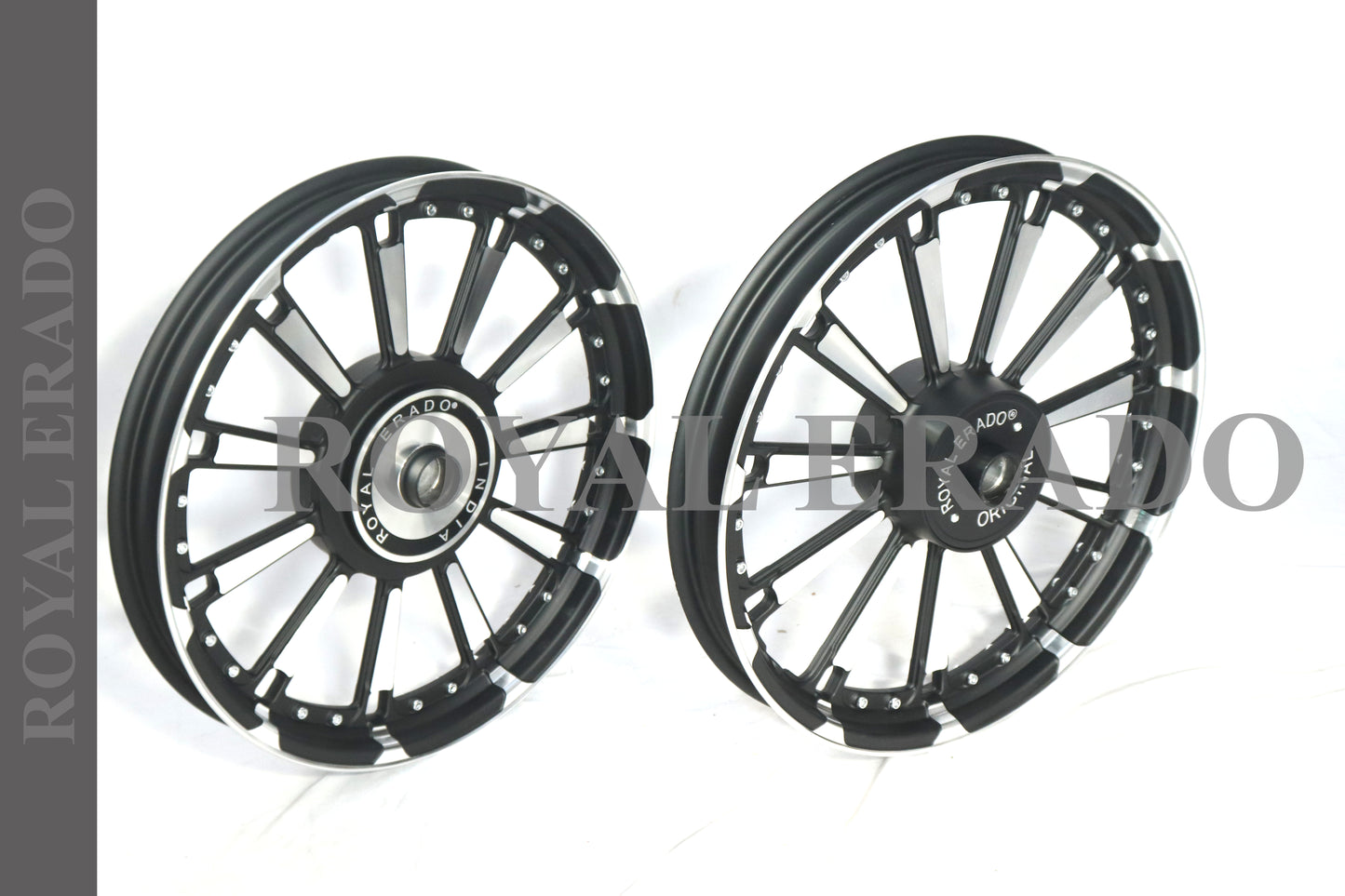 ROYAL ERADO RAJPUTANA 11 SPOKE Alloy Wheel set for classic single disc