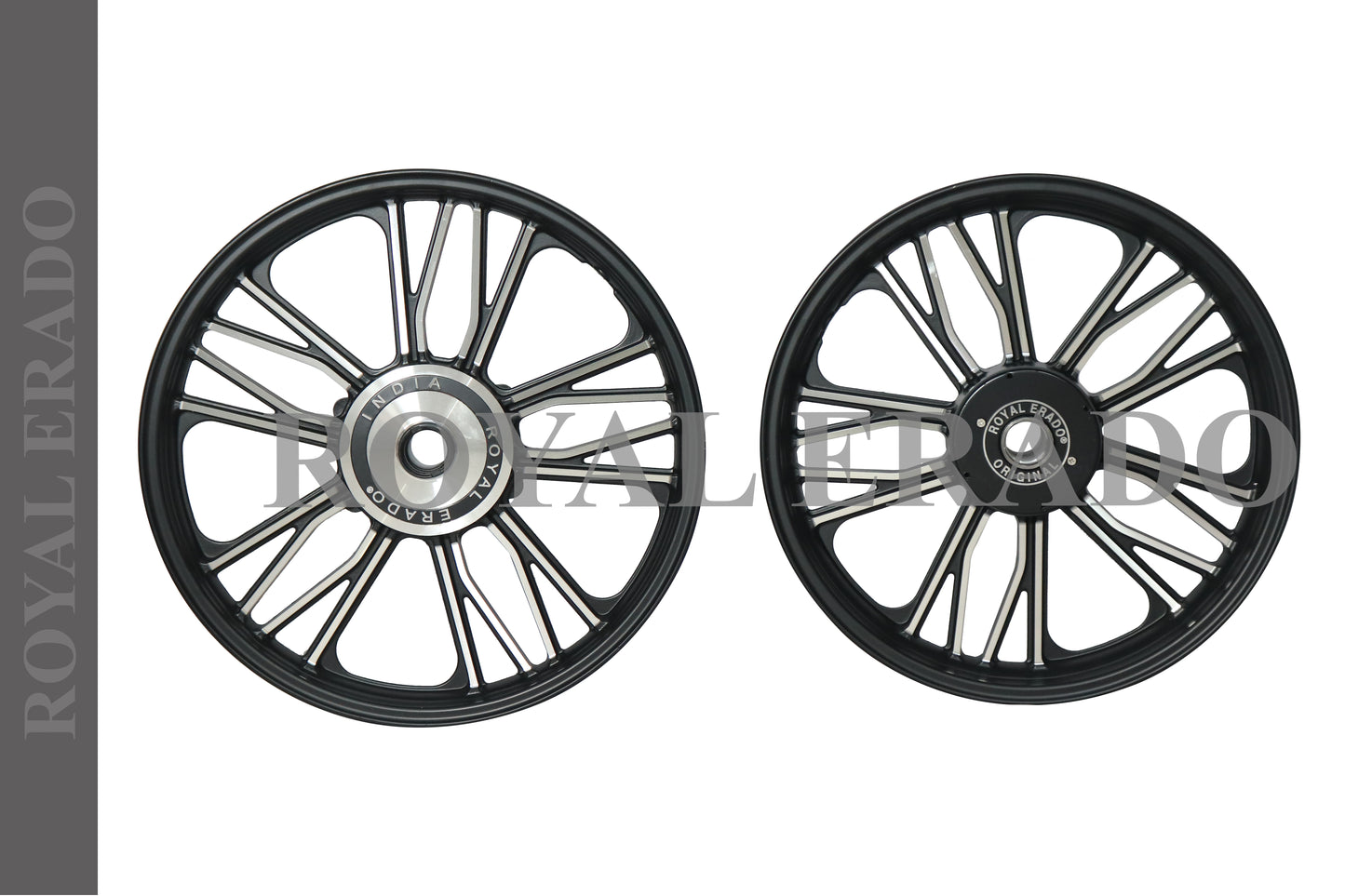 Royal Erado HARLEY Y Alloy Wheel set for classic single disc