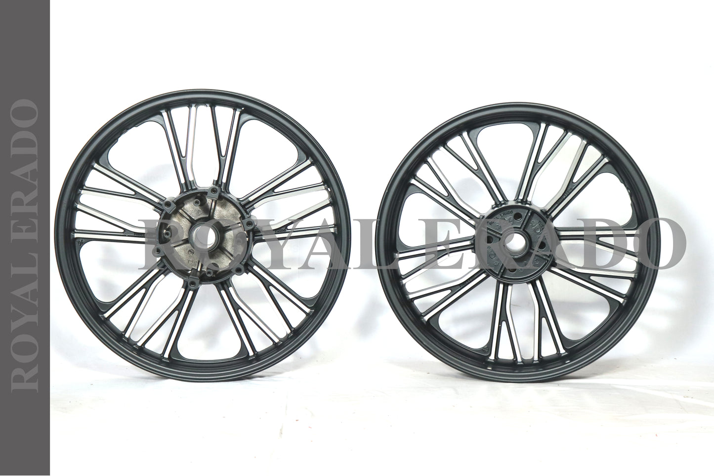 Royal Erado HARLEY Y Alloy Wheel set for classic single disc