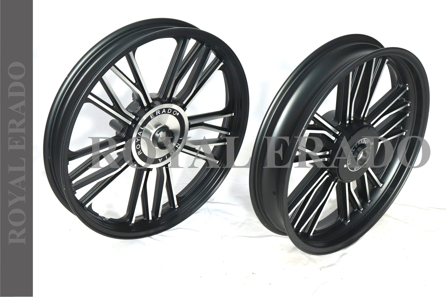 Royal Erado HARLEY Y Alloy Wheel set for classic single disc