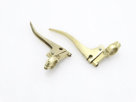 Brass vintage 62 old model style universal clutch & break lever for royal enfield standard without disc model