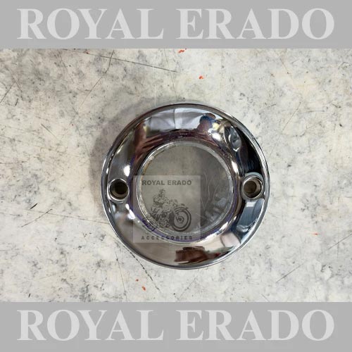 Delco Cap Point Cover With Glass For Royal Enfield Standard And Electra Cast Iron CI Angine (To See The Spark Inside The Point Cover)