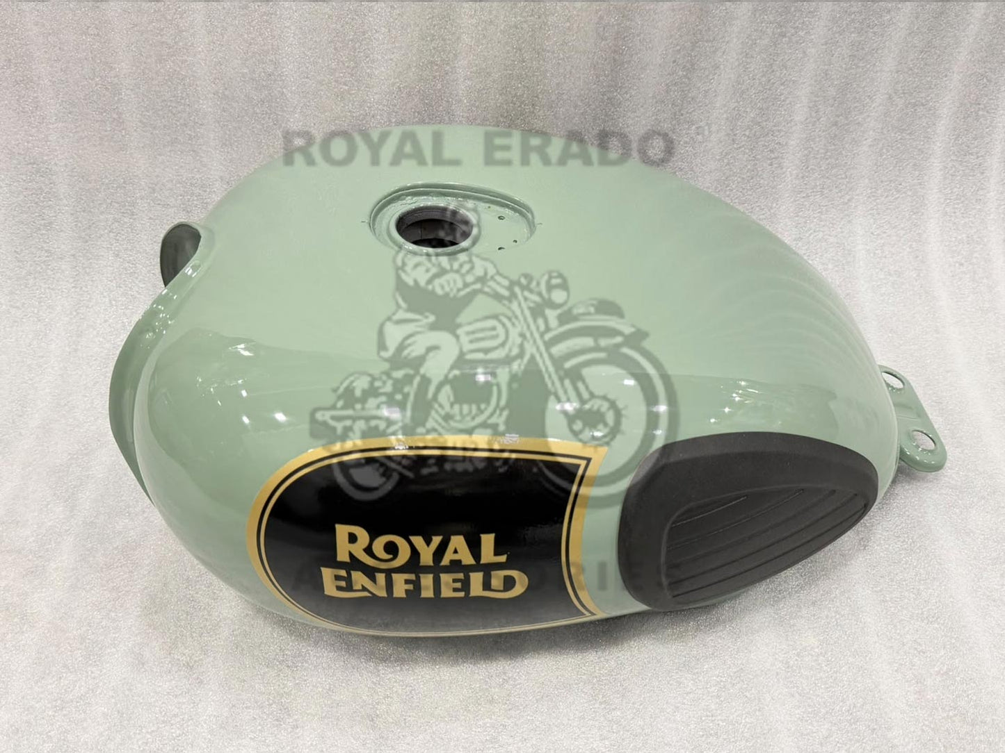 Royal Enfield Classic Mint/Pastel Green Pista Green Tank For Bs-3 Bs-4 After 2013 Model