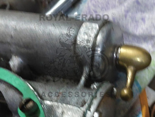 Oil Filter Cap Nut In Brass For Royal Enfield Vintage G2 1962 Old Model Standard Bullet 350 500 Early Models Before 2010 Model CI Engine