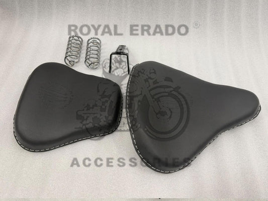 Royal Enfield Vintage G2 1962 Old Model Bullet 350 Kabir Singh Style Black Seat (Arjun Ready Seat) For Classic Electra Standard