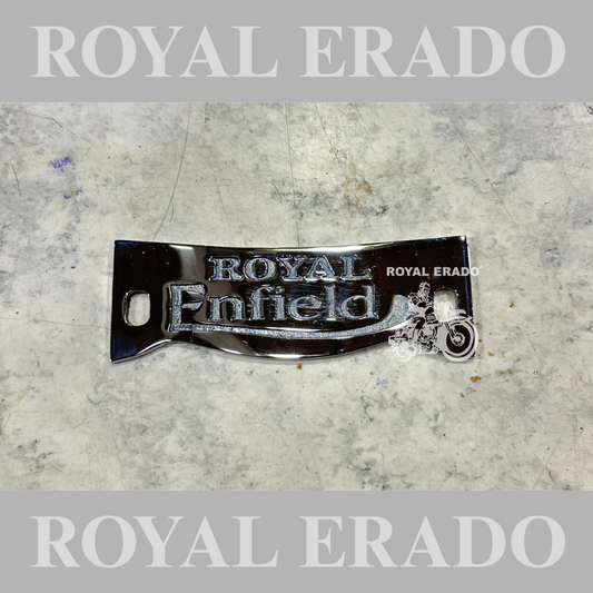 Kabir Singh style Royal Enfield old model vintage g2 Standard bullet 1962&nbsp; crown plate in Chrome.