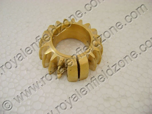 ROYAL ENFIELD BULLET 350CC standard electra cast iron engine SILENCER Nut EXHAUST HEAD COOLING FIN NUT