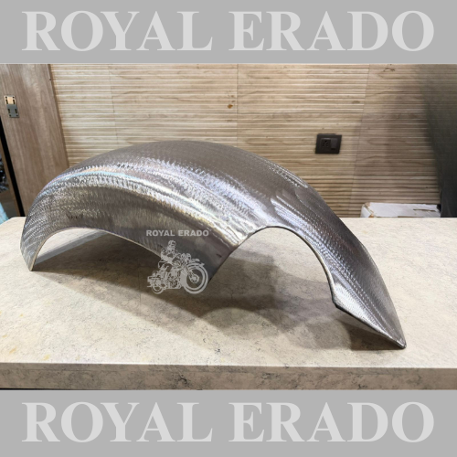 Royal Enfield rear anchor shape mudguard for broad tyre 180 number for Harley Davidson bobber chopper style look for Classic Electra, standard, Thunderbird, Avenger