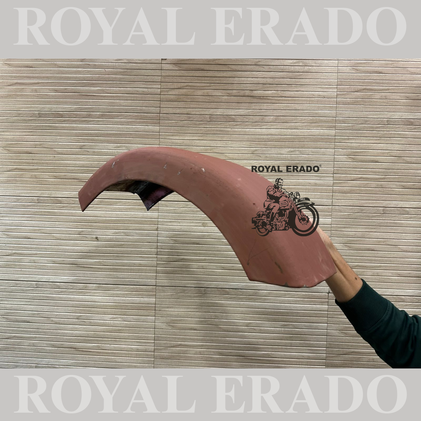 Royal Enfield Bullet Classic Electra Standard bobber Harley 883 style rear mudguard broad for 150 number tire , With stays