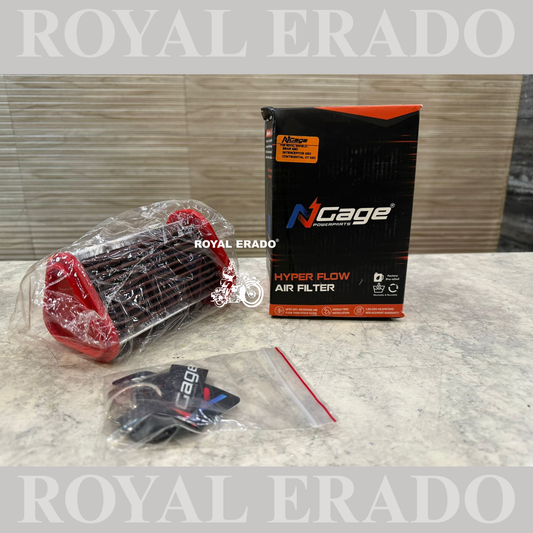 Ngage high performance air filter for Royal Enfield continental Gt 650 Interceptor 650