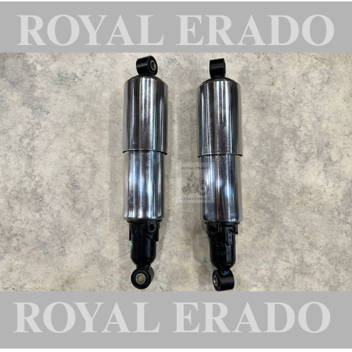 Royal enfield old model vintage g2 style bullet 350 standard full chrome shocker for standard and electra