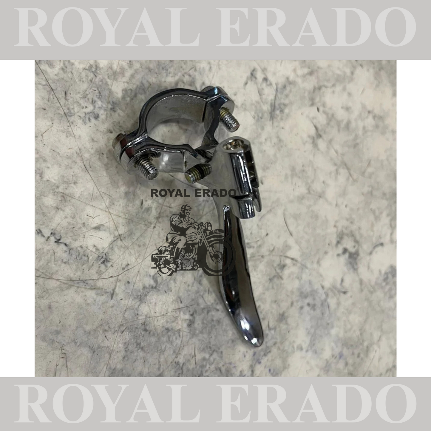 Royal enfield vintage g2 1962 model brass chrome decompressor lever for Royal Enfield bsa 7/8" / 22mm handle bar