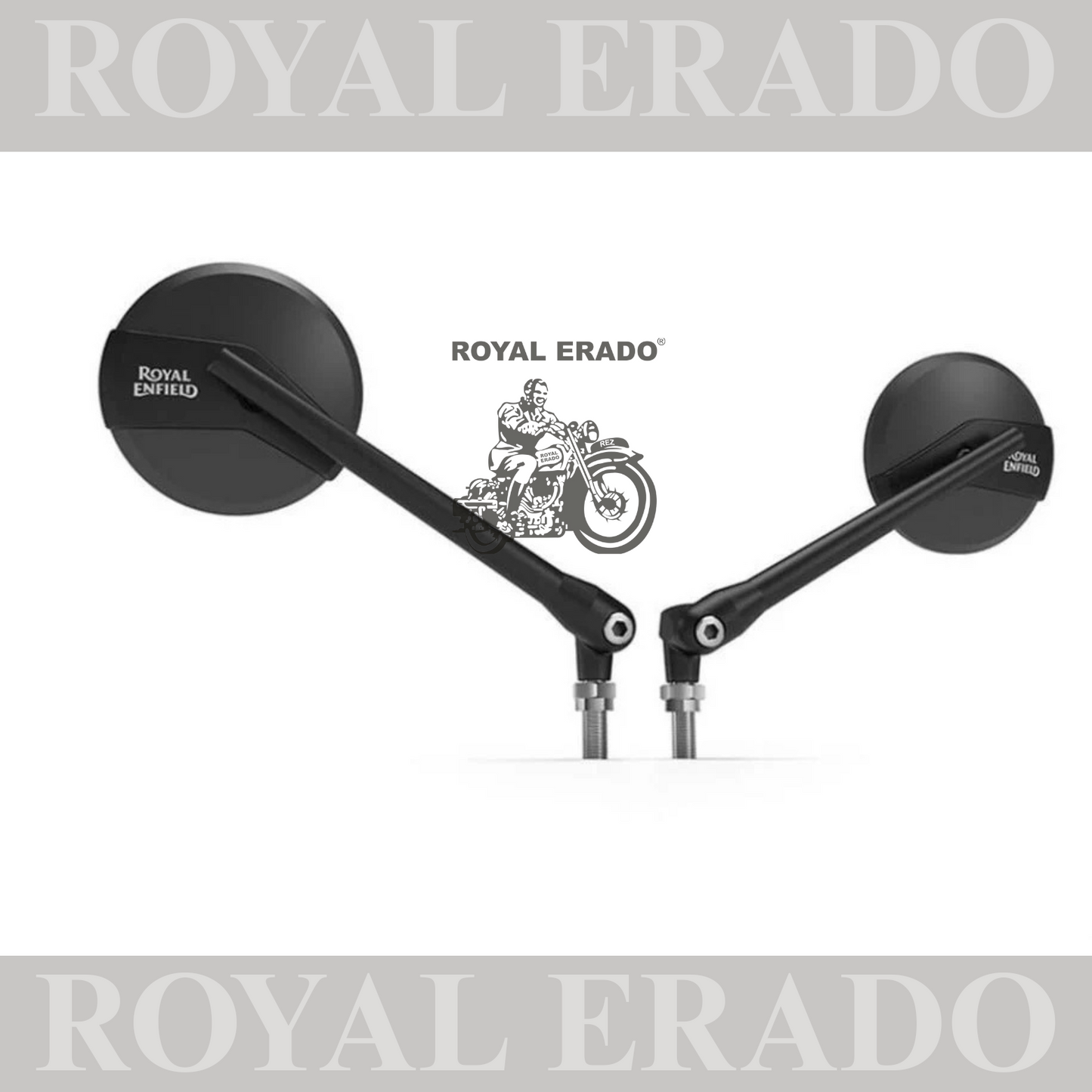 Touring Mirror, Compatible for all the models of Royal Enfield classic electra standard battalion reborn hunter 350 meteor 350 super meteor 650 interceptor and gt  650 , classic twin 650