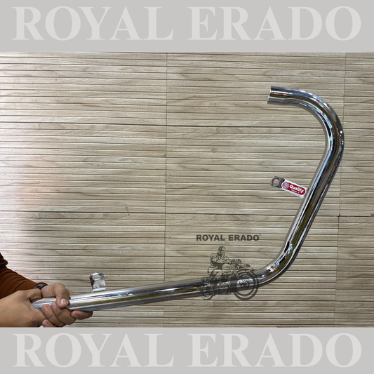 Royal Enfield old model vintage standard 350 before 2000 model L- Type bend pipe