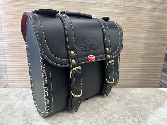 ROYAL ENFIELD SIDE BAG UNIVERSAL FOR Royal Enfield classic electra standard battalion reborn hunter 350 meteor 350 super meteor 650 interceptor and gt  650 , classic twin 650