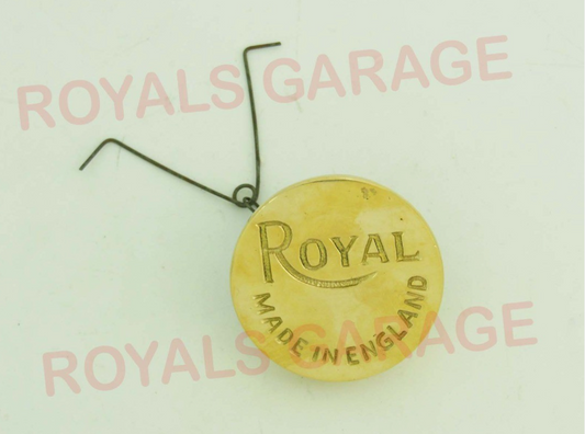 Tank cap brass for old model royal enfield vintage 1962 models only