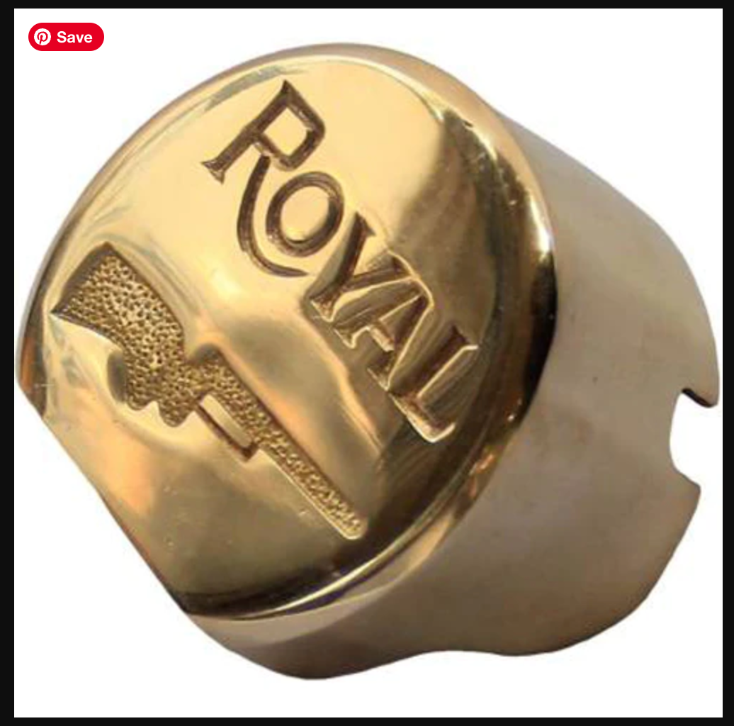 Brass self cover for royal enfield 2010 to 2020 classic , electra , standard with self