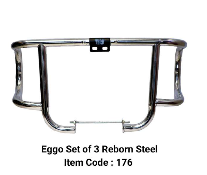 EVO LEG GAURD CRASH BAR  SET OF 3 PEACES  FOR REBORN / METEOR 350CC