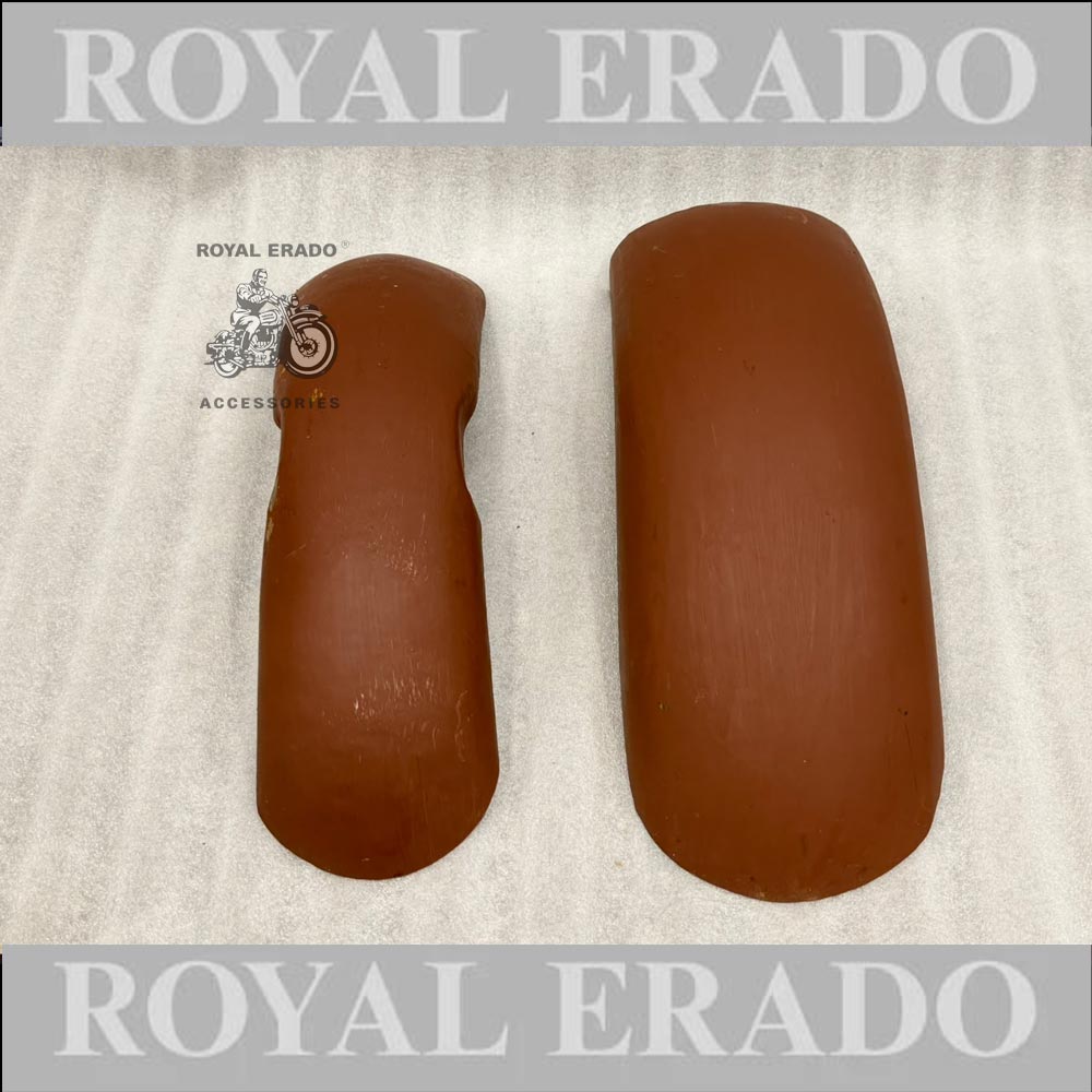 Harley-davidson Bobber-style Short Mudguard For Front 110 Tyre & Rear 150 Tyre For Classic Electra Standard