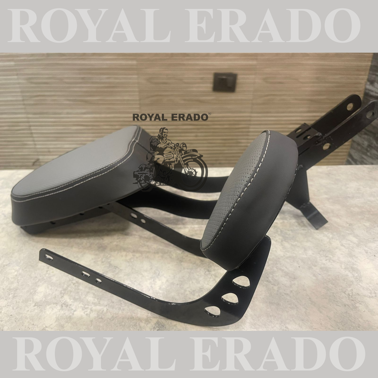 Premium Jawa 42 Bobber custom rear seat with backrest