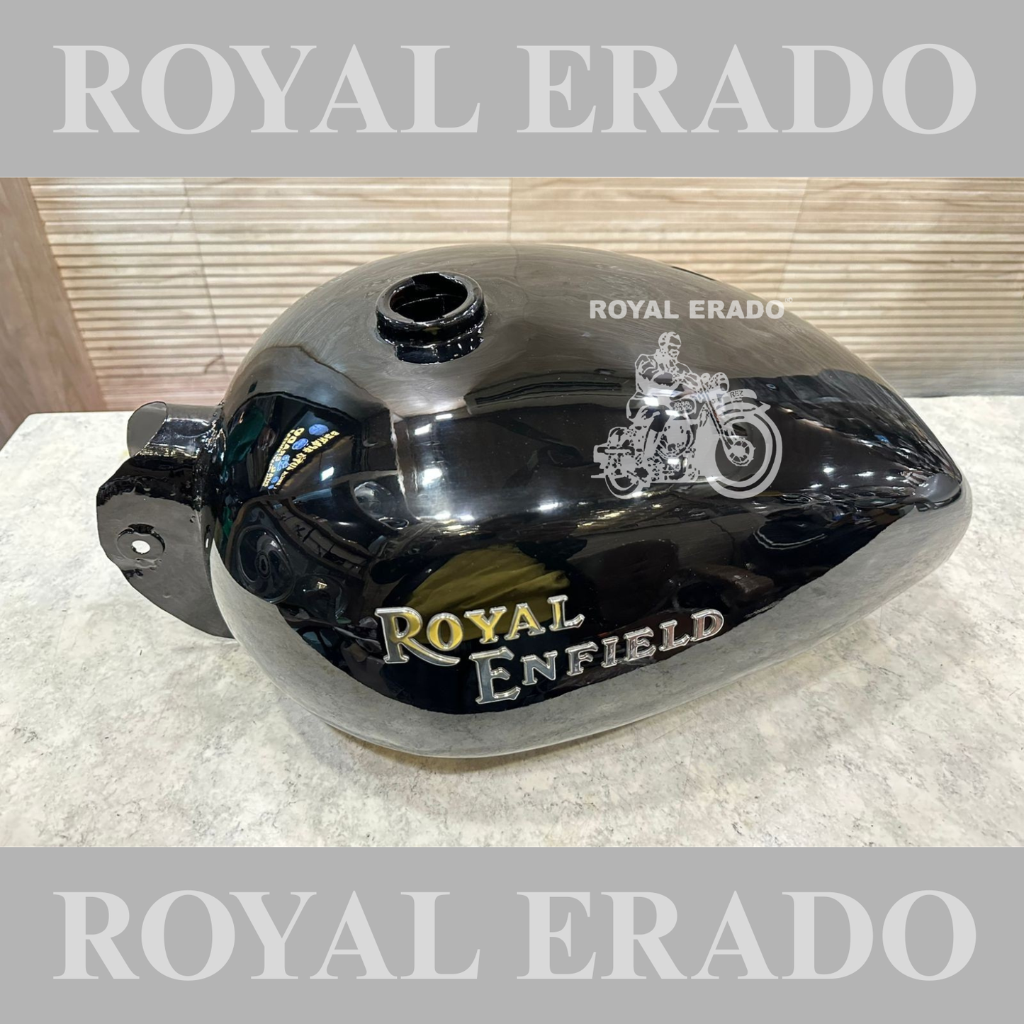 Royal Enfield Electra tank in Black Magic color for all models bs-3 and and bs-4.