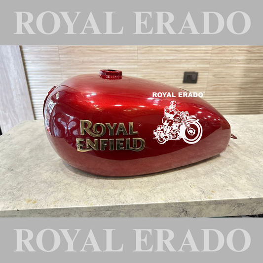 Royal Enfield Electra bs-3 &nbsp;bs-4 models tank in red color