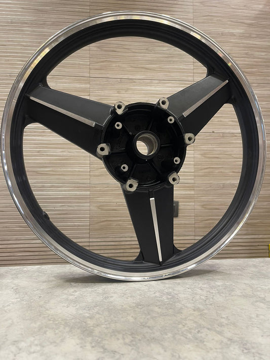 PAJERO DIAMOND MERCEDES DESIGN BLACK ALLOY WHEEL FOR STANDARD BIG DRUM model front 19” drum and rear 19” drum