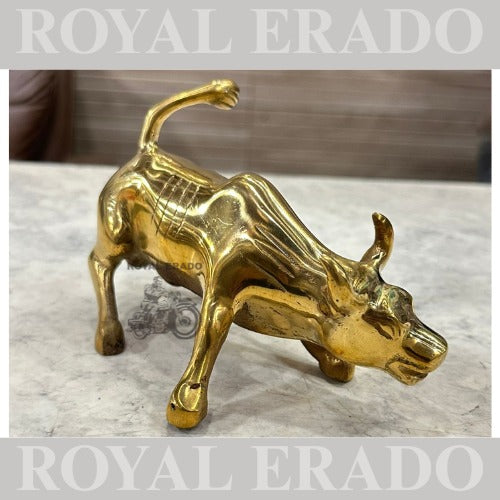 Solid brass bull small size for front mudguard universal for all bikes Royal Enfield Classic Electra Standard Meteor Hunter 350