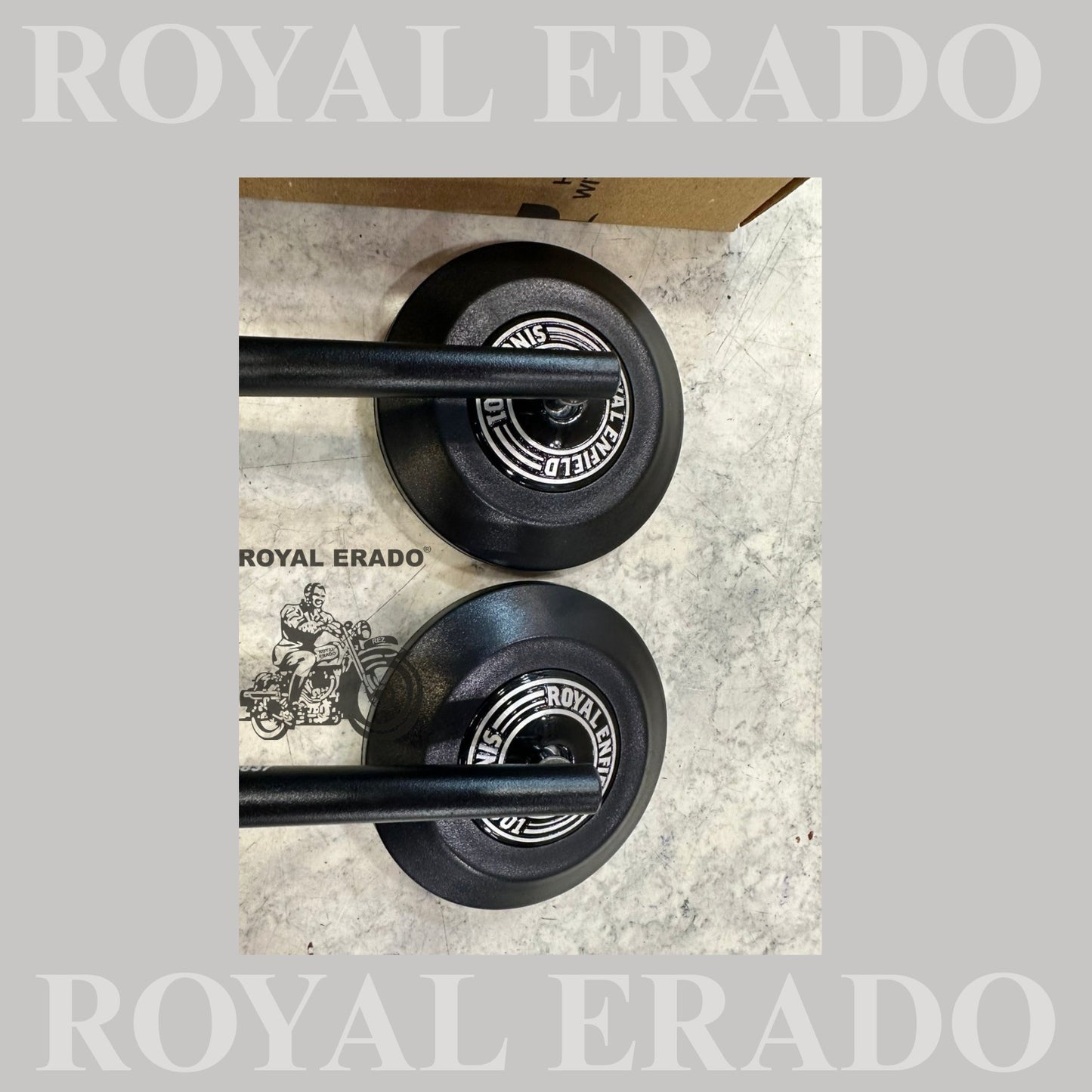 Royal Enfield touring mirror in black for Reborn Classic 350 Standard Battalion Hunter 350 Meteor 350 Vintage g2 1962 old model