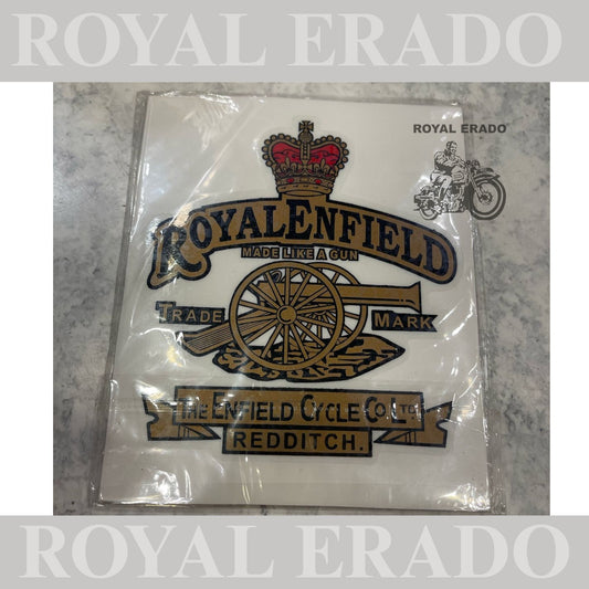 Royal Enfield made like a gun sticker 1 for Classic Standard Electra