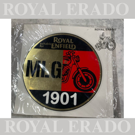 Royal Enfield made like a gun sticker  for Classic Standard Electra