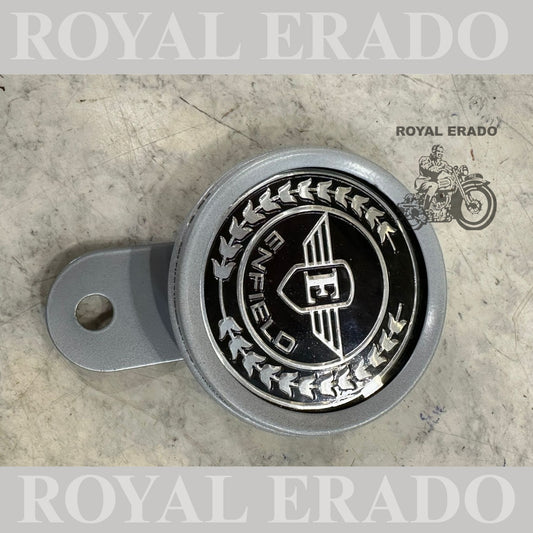 Royal Enfield token holder British tax tag holder Enfield written in silver for Royal Enfield vintage 1962 old model g2 , Classic Electra and Standard Battalion