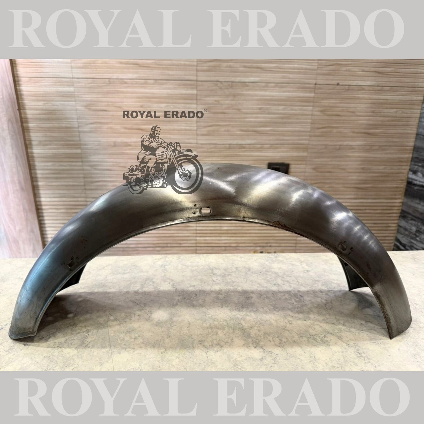 Royal Enfield Classic Rear mudguard for bs-3 bs-4 models without paint raw ( can get painted also in black or any other color )