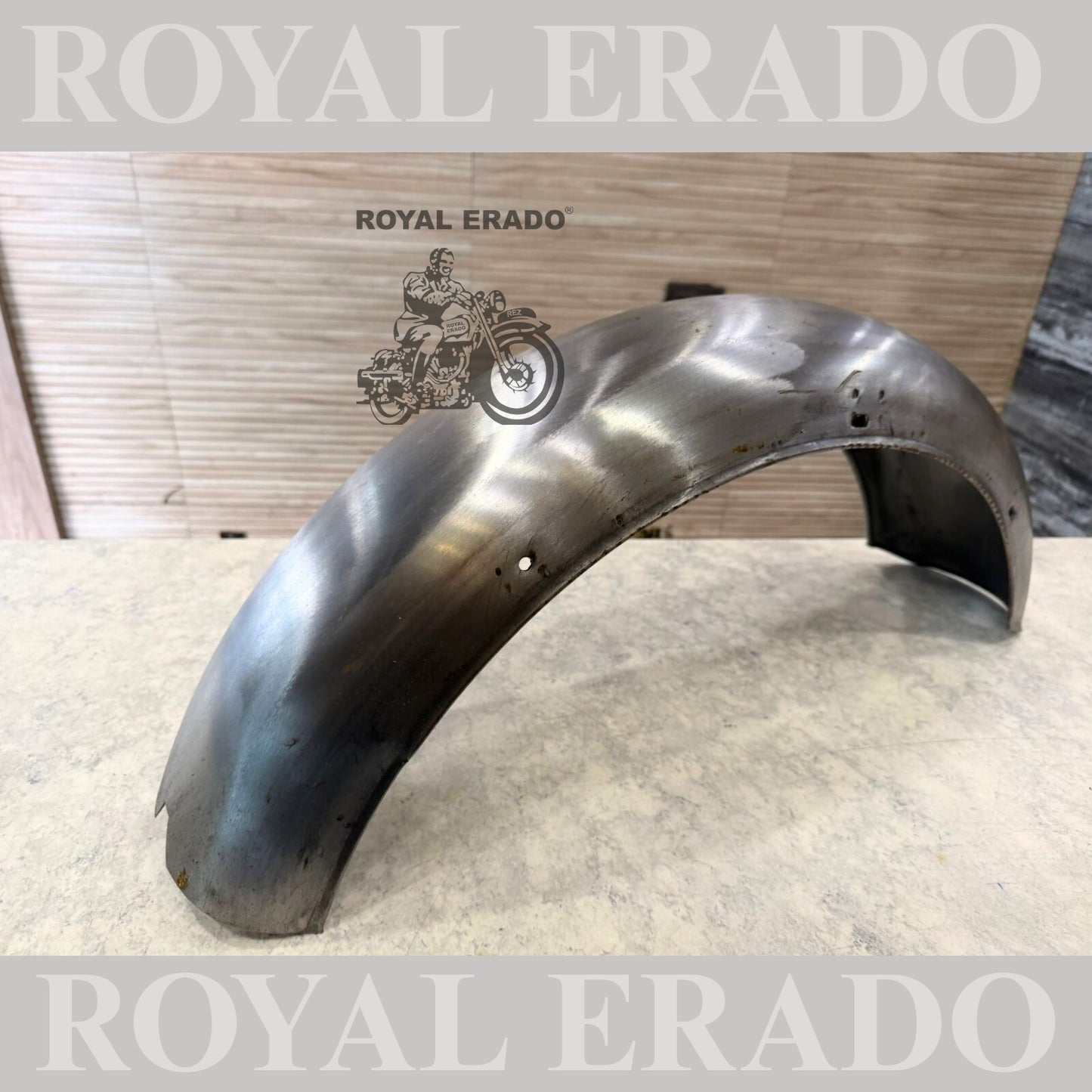 Royal Enfield Classic Rear mudguard for bs-3 bs-4 models without paint raw ( can get painted also in black or any other color )