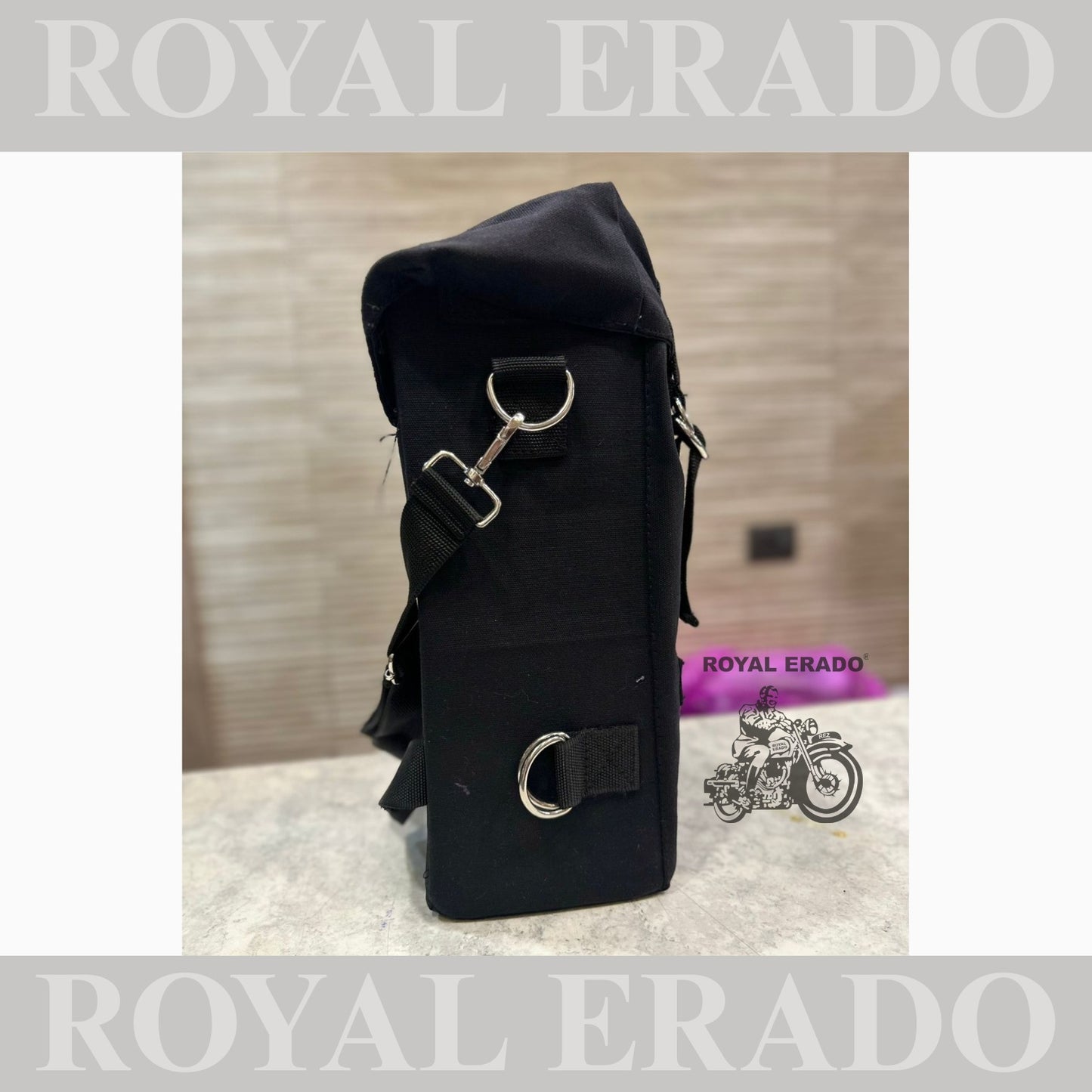 Royal Enfield side saddle stays canvas bag for classic electra standard battalion reborn classic meteor 350 hunter 350 super meteor 350 Himalayan one peace