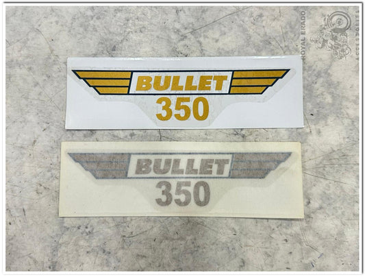Royal enfieldclassic electra standard golden bullet 350 stickers for tool box