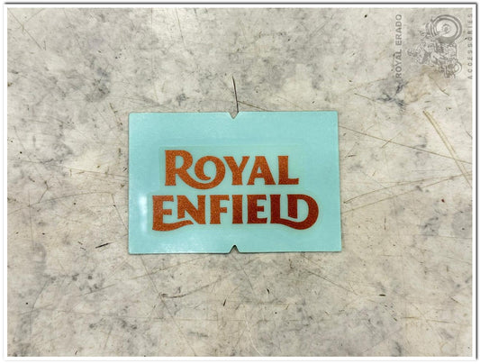 Royal enfield classic electra standard meteor super meteor hunter rear mudguard sticker
