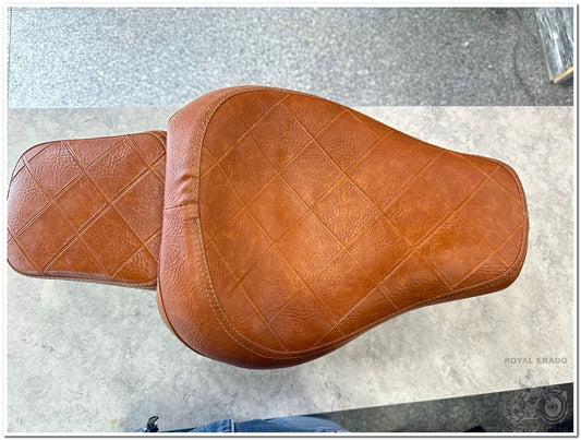 Jawa perak folding seat in tan colour