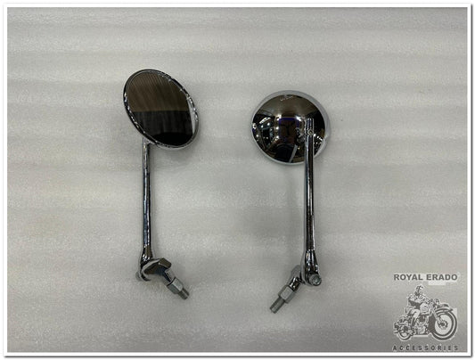 Royal enfield reborn classic electra battalion standard meteor 350 super meteor 650 hunter 350 chrome heavy quality touring mirror rear view mirror