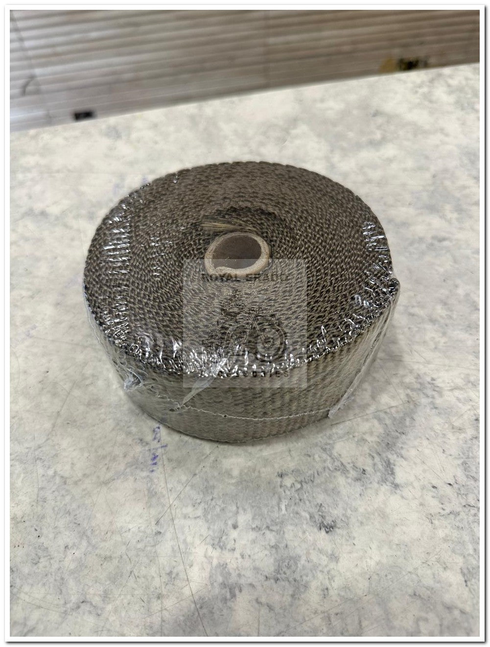Harley 883 harley 48 and Harley Davidson street rod street 750 Royal enfield classic electra standard thunderbird  silencer exhaust heat absorber  wrap in titanium  bronze colour