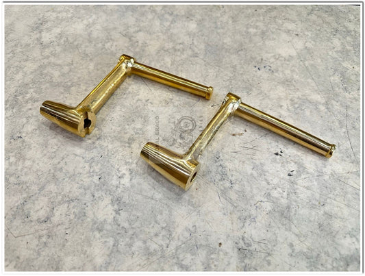 Royal enfield old model vintage g2 1962 model bullet 350 brass footrest killi in brass